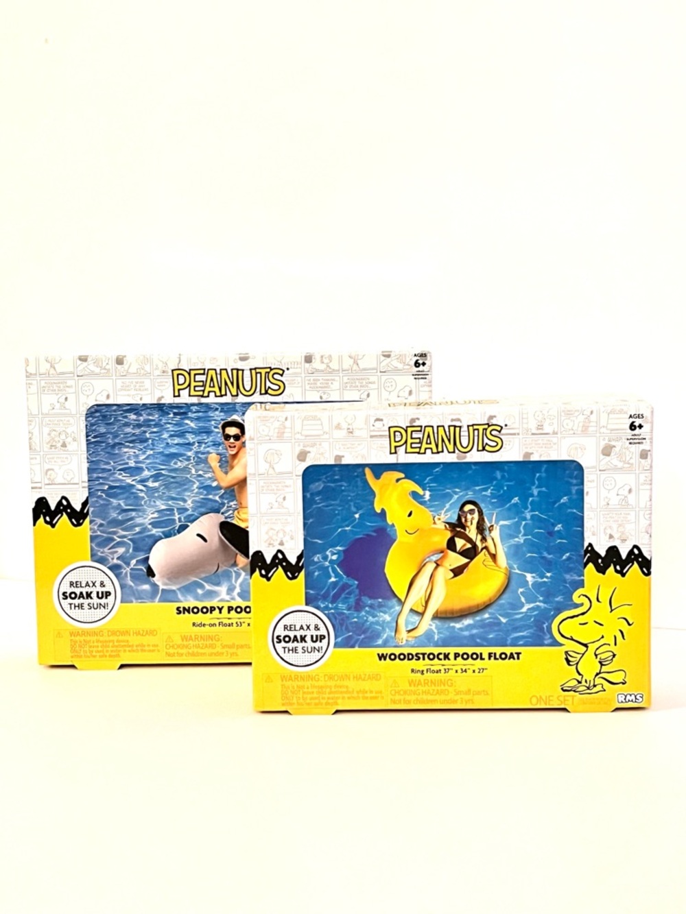 Snoopy and Woodstock Float Set